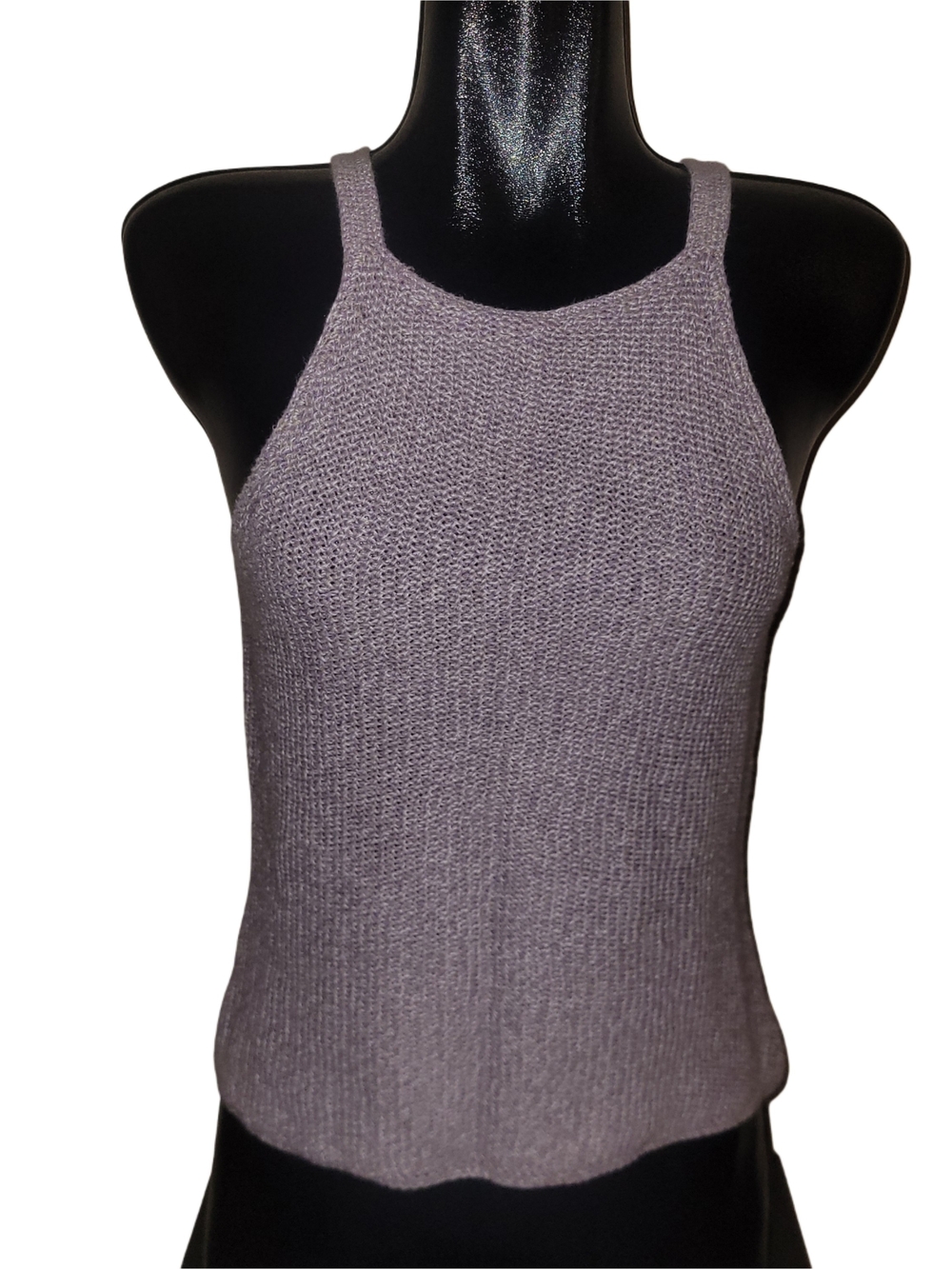 Vintage Y2k Clifford & Wills Lilac Knit Tank Top Size M
